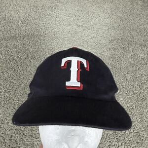 Texas Hat Cap Snap Back Mens One Size Black MLB Baseball BD&A Promo